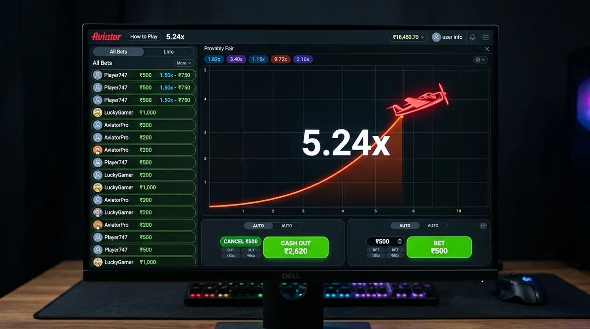 Authentic Spribe Aviator Interface on 4RABET featuring Dual Bet Panel & Live Multiplier History